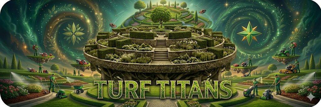 Turf Titans, a tiered garden world tended by landscapers, the mascot for FSS lawn and grounds care.